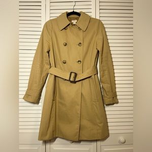 J. Crew Double-breasted Trench Coat